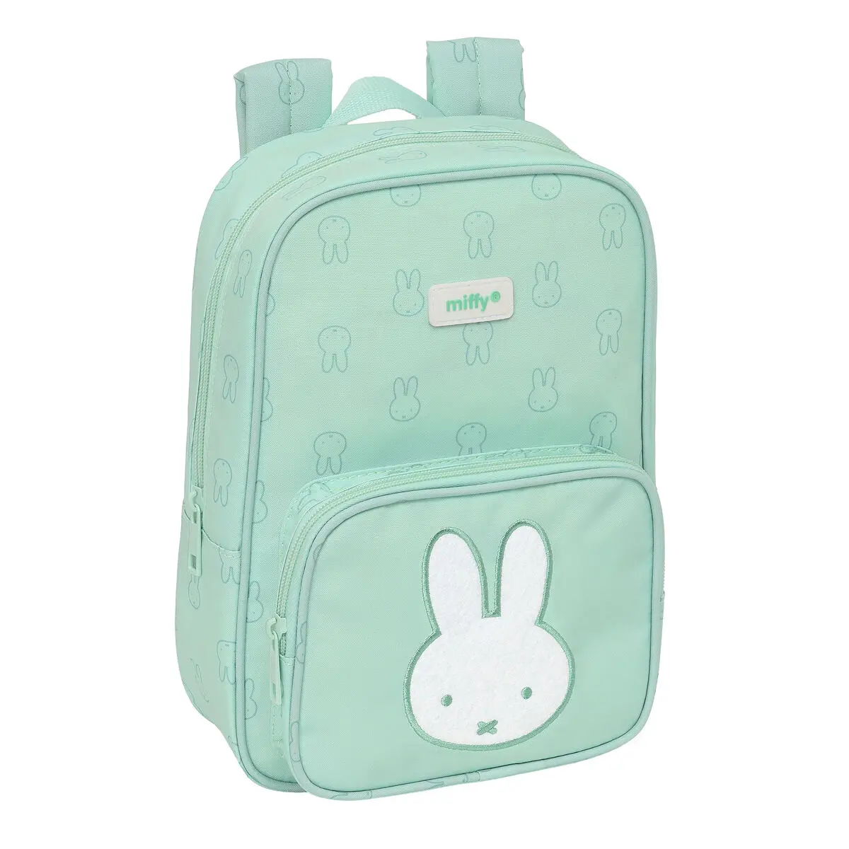 Zaino Scuola Miffy Menta Menta 20 x 28 x 8 cm