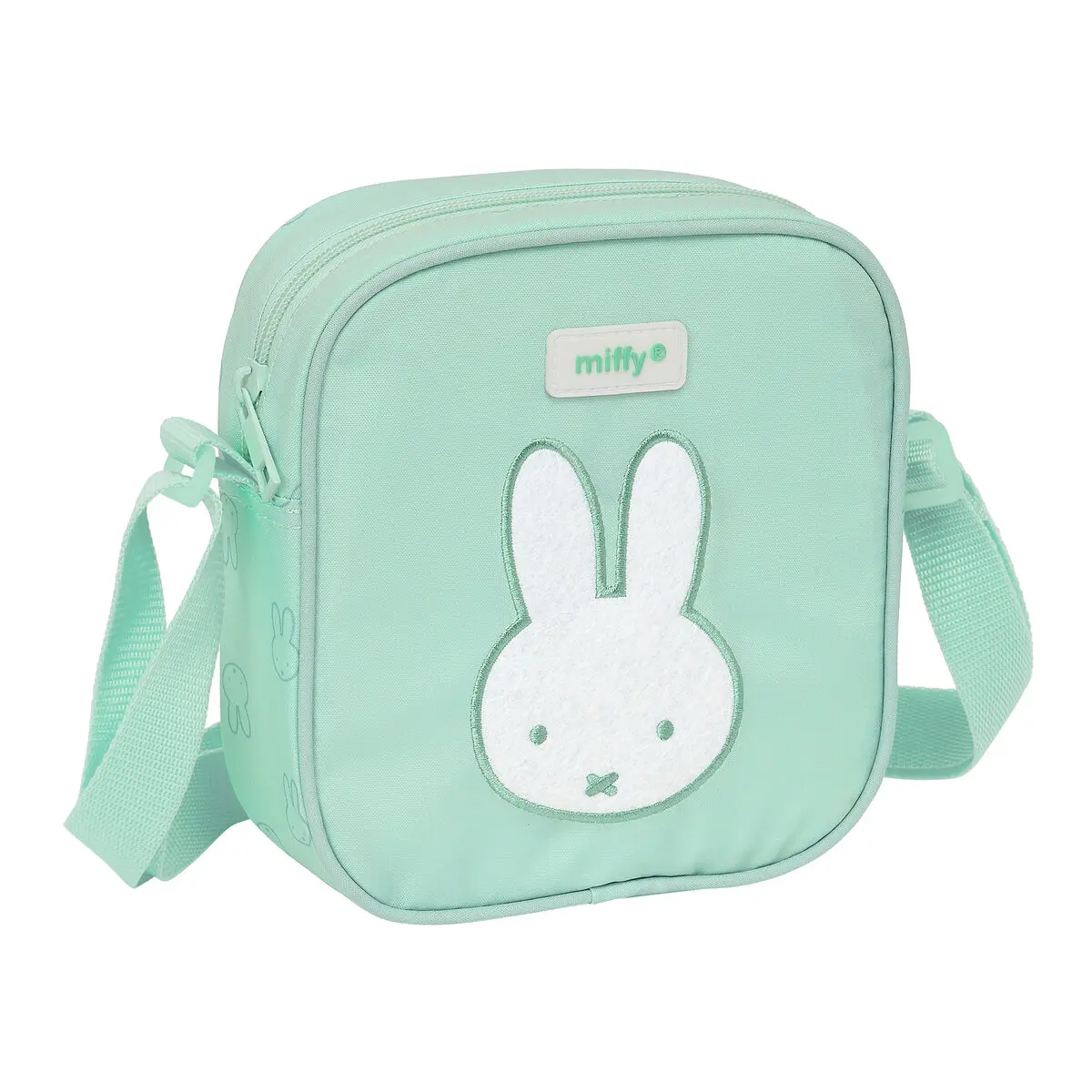 Borsa a Tracolla Miffy Menta Menta 16 x 18 x 4 cm