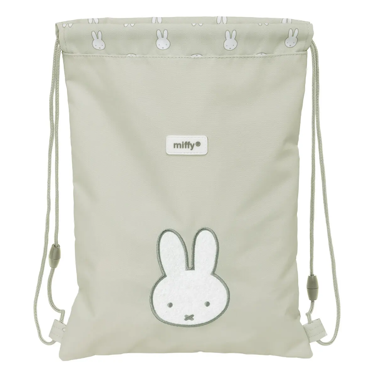 Zainetto con Cordini Miffy Niebla Grigio 26 x 34 x 1 cm