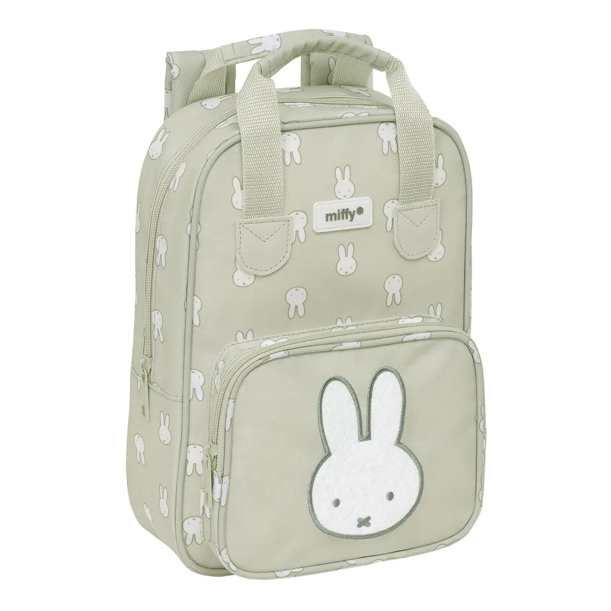 Zaino Scuola Miffy Niebla Grigio 20 x 28 x 8 cm