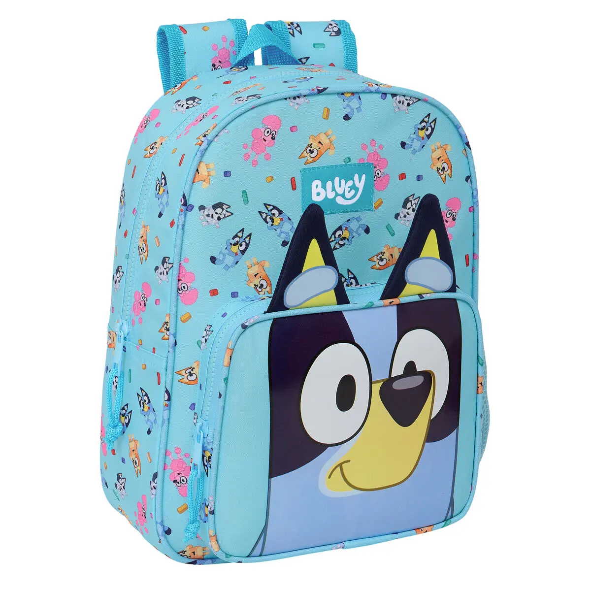 Zaino Scuola Bluey Blu cielo 26 x 34 x 11 cm