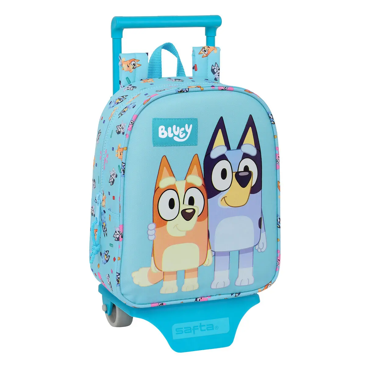 Trolley per la Scuola Bluey Blu cielo 22 x 27 x 10 cm