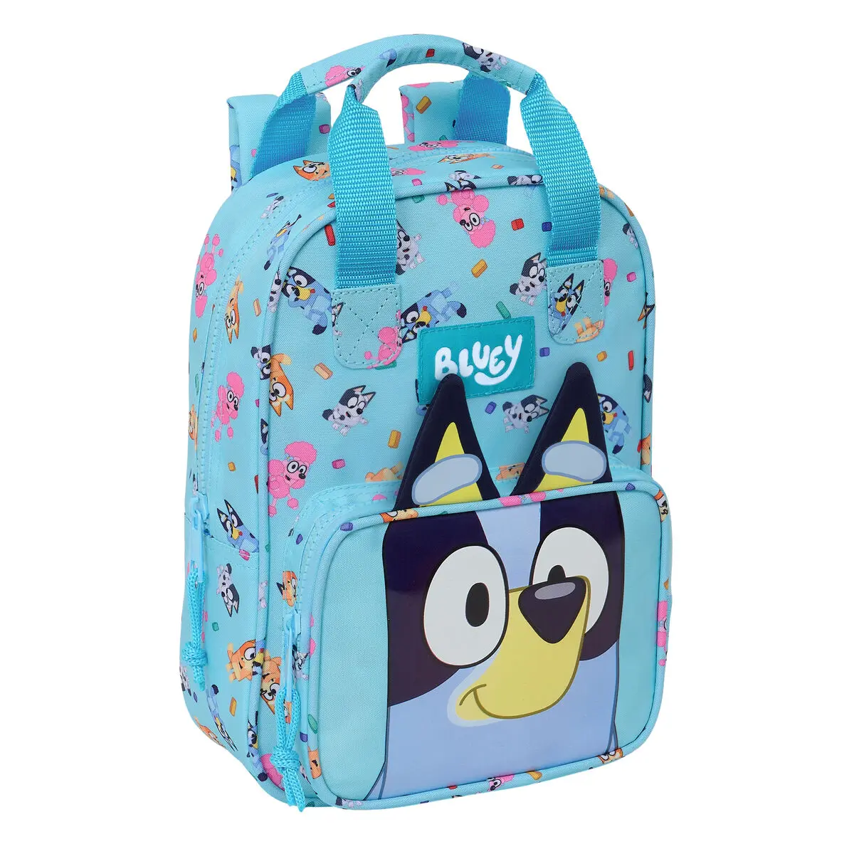 Zaino Scuola Bluey Blu cielo 20 x 28 x 8 cm