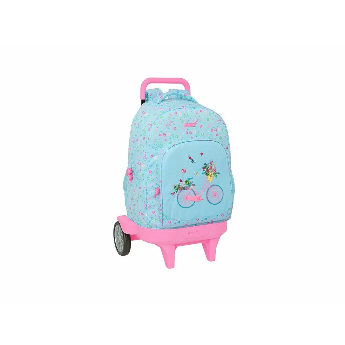 Zaino Scuola Safta Bicicleta Azzurro 33 x 45 x 22 cm