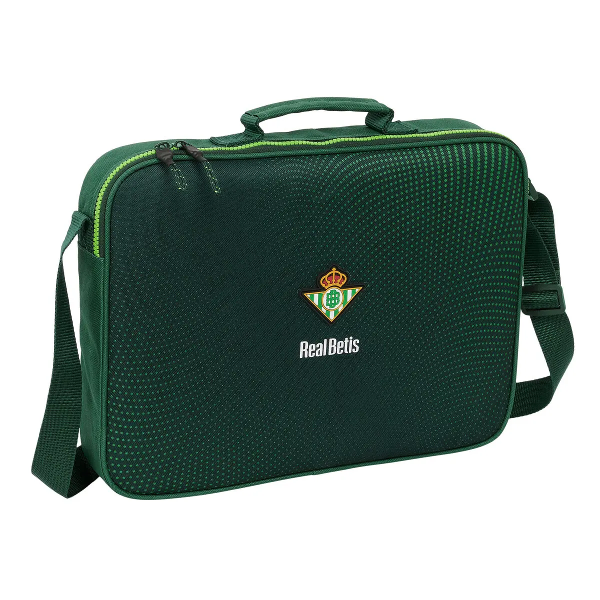 Borsa per la scuola Real Betis Balompié Verde 38 x 28 x 6 cm