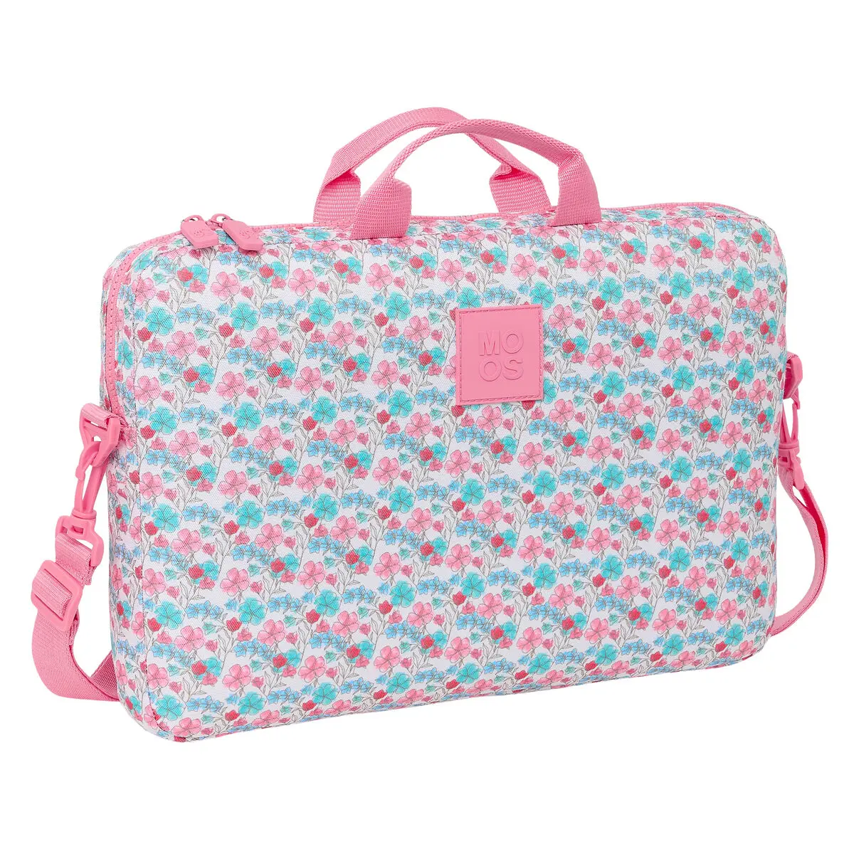 Valigetta per Portatile Moos Flores Multicolore 40 x 27 x 4 cm