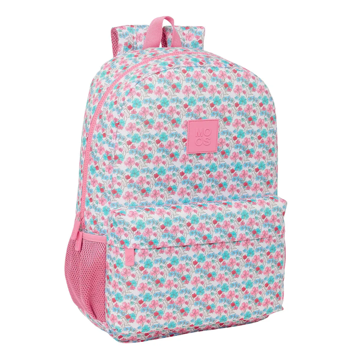 Zaino Scuola Moos Flores Multicolore 30 x 46 x 14 cm