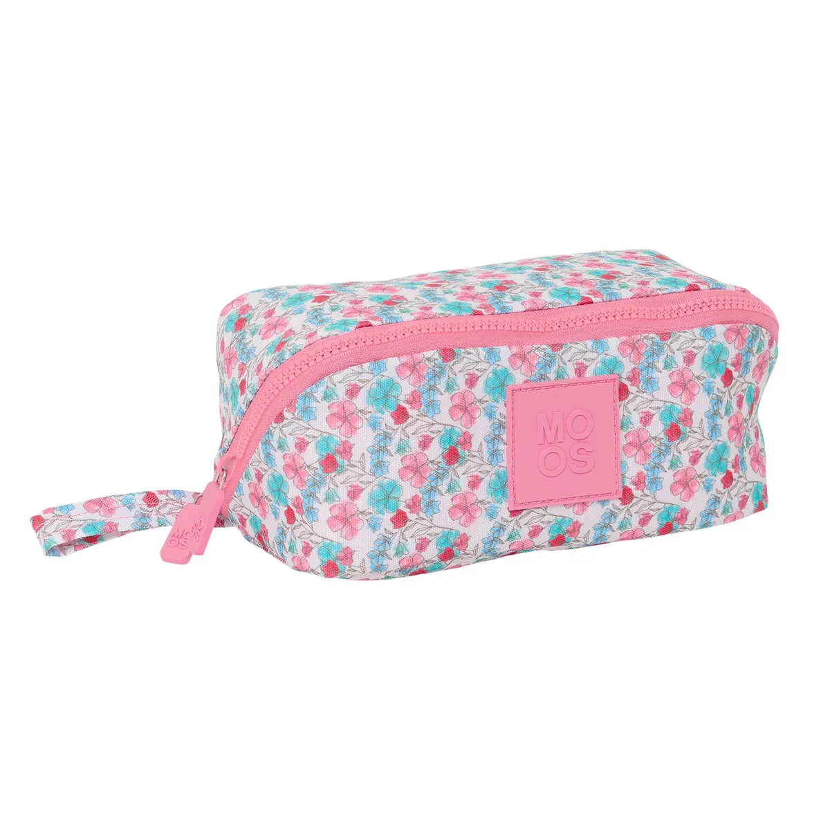 Necessaire Moos Flores Multicolore 20 x 10 x 10 cm