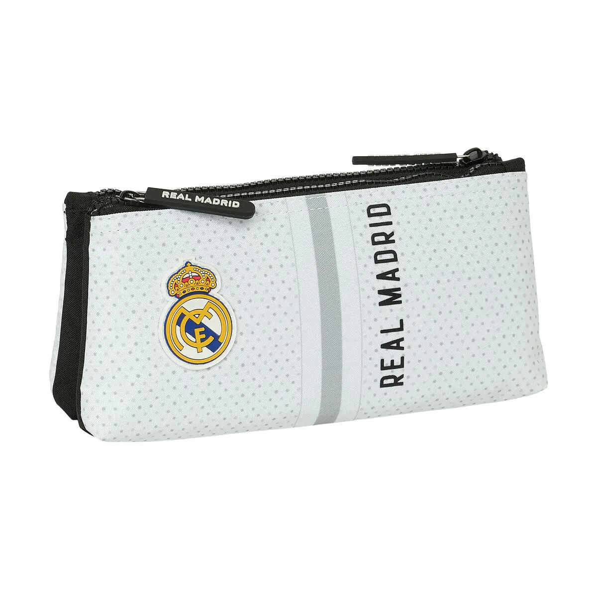 Necessaire da Viaggio Real Madrid C.F. Bianco Grigio Sportivo 22 x 10 x 8 cm