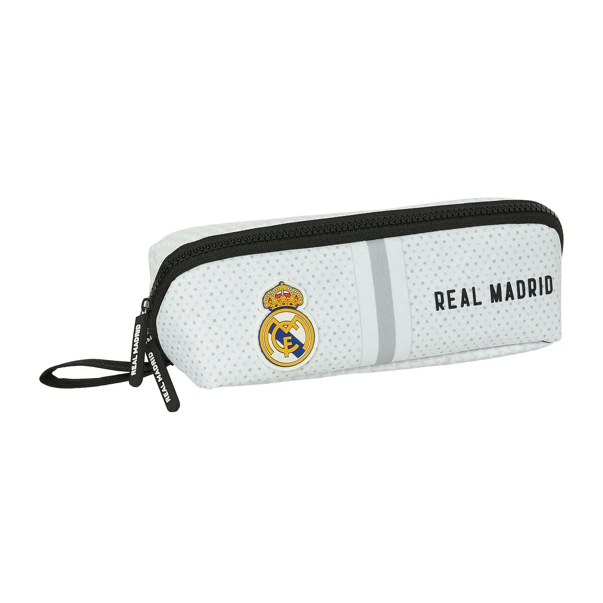 Necessaire Real Madrid C.F. Bianco Grigio 20 x 8 x 8 cm