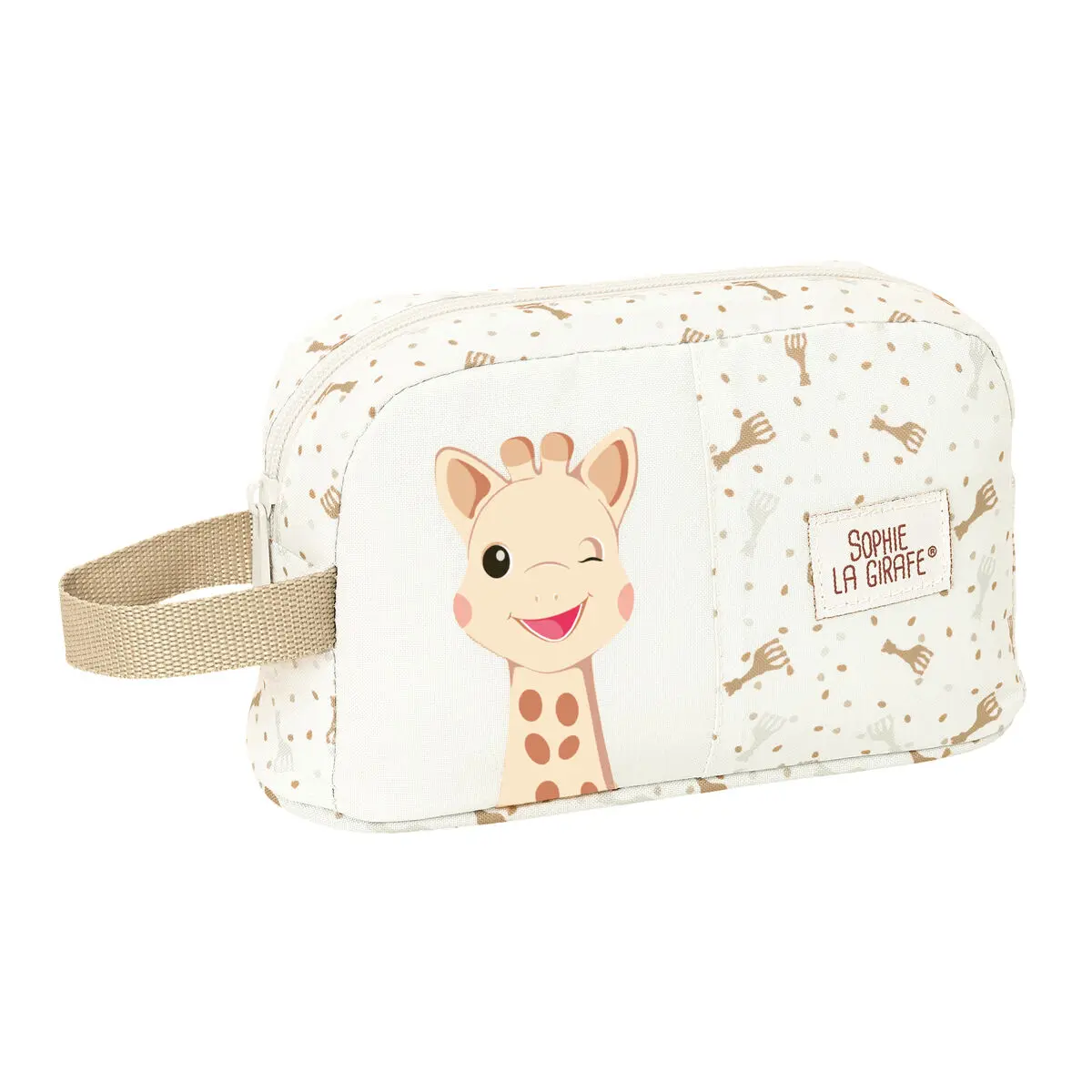 Porta colazione Termico Sophie la Girafe Beige 21,5 x 12 x 6,5 cm