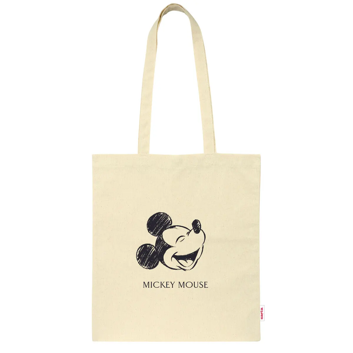 Borsa di stoffa Mickey Mouse Clubhouse Natural Beige