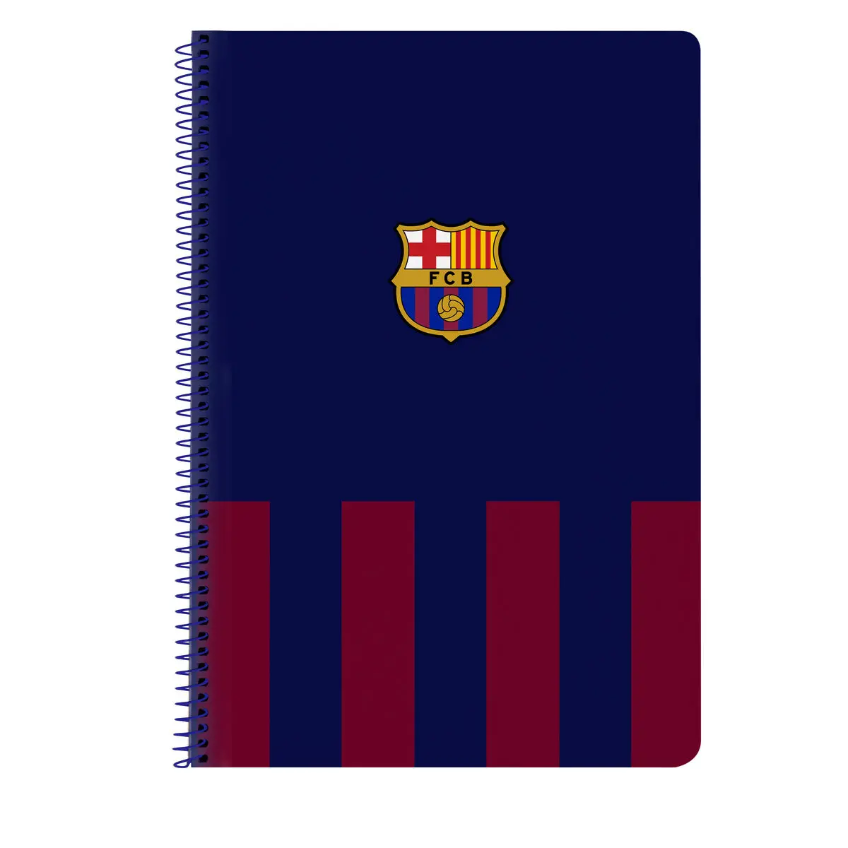 Agenda F.C. Barcelona 24/25 Rosso Granato Blu Marino A4 80 Pagine