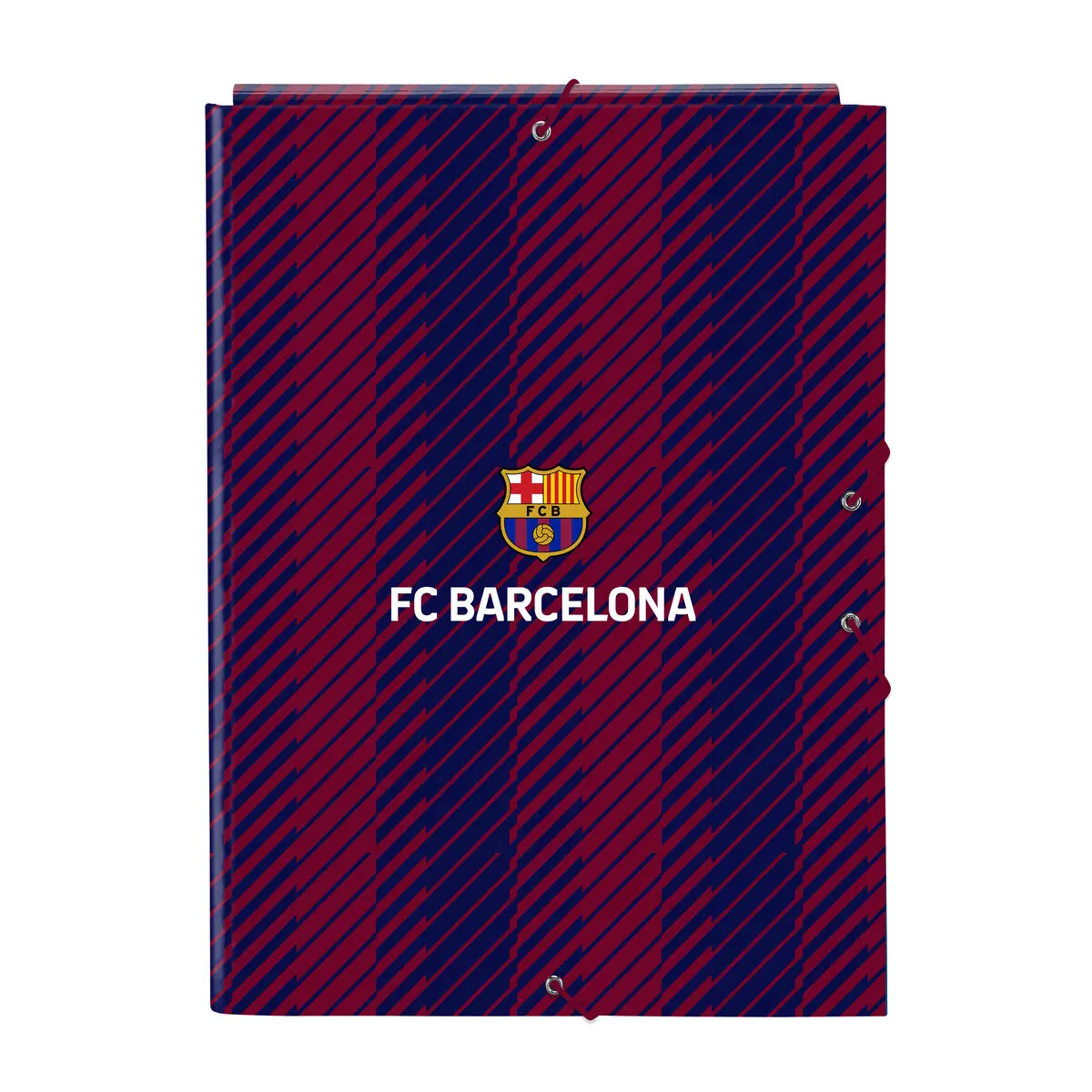 Classificatore Documenti F.C. Barcelona 24/25 Rosso Granato Blu Marino A4 26 x 33.5 x 2.5 cm