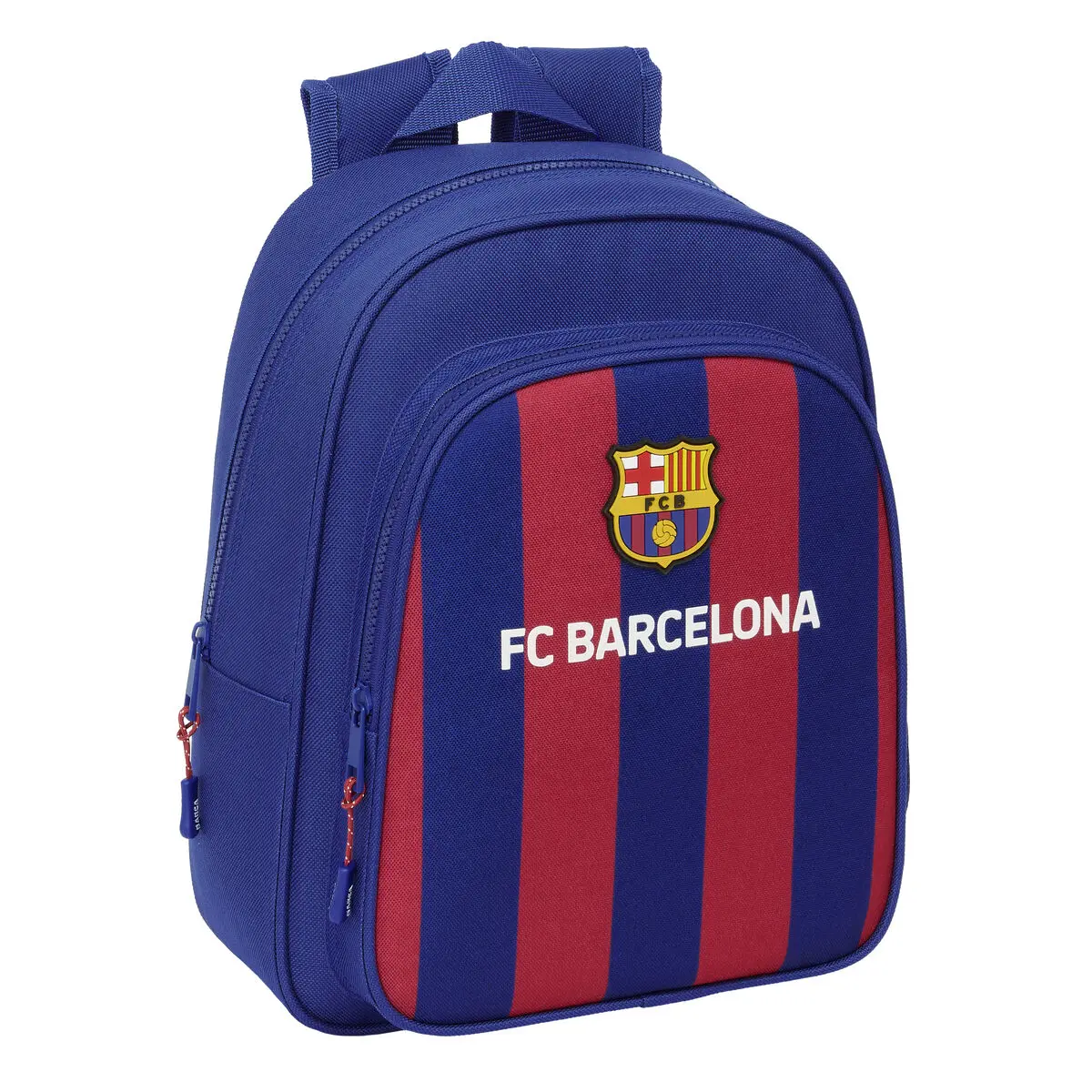 Zaino Scuola F.C. Barcelona 24/25 Rosso Granato Blu Marino 27 x 33 x 10 cm