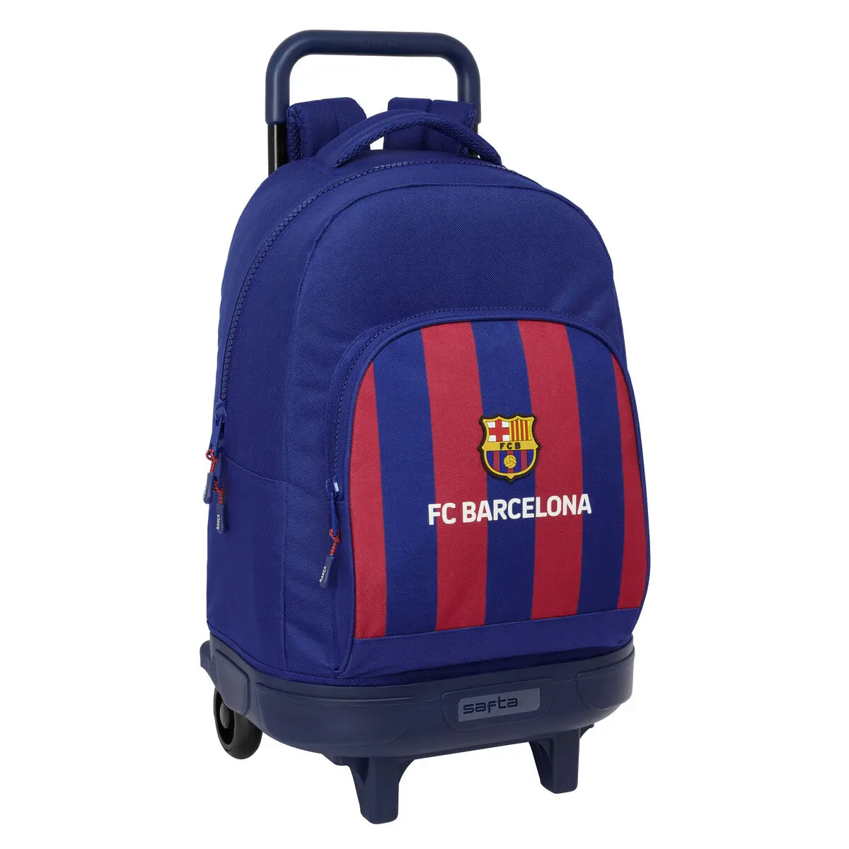 Trolley per la Scuola F.C. Barcelona 24/25 Rosso Granato Blu Marino 33 x 45 x 22 cm