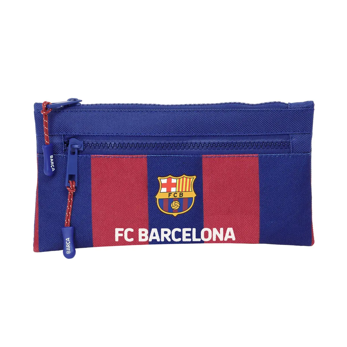 Necessaire F.C. Barcelona 24/25 Rosso Granato Blu Marino 22 x 11 x 1 cm