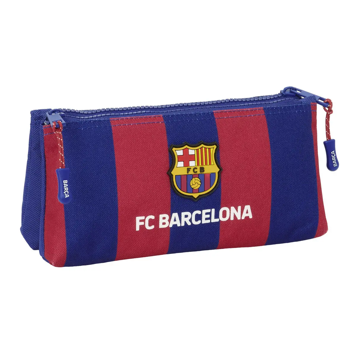 Necessaire da Viaggio F.C. Barcelona 24/25 Rosso Granato Blu Marino Sportivo 22 x 10 x 8 cm