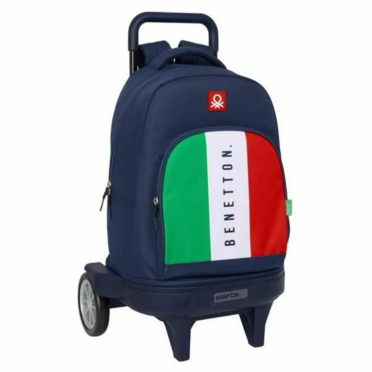 Zaino Scuola Benetton Flag Blu Marino 33 x 45 x 22 cm