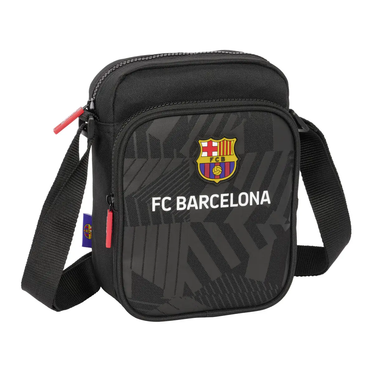 Borsa a Tracolla F.C. Barcelona Black Nero 16 x 22 x 6 cm