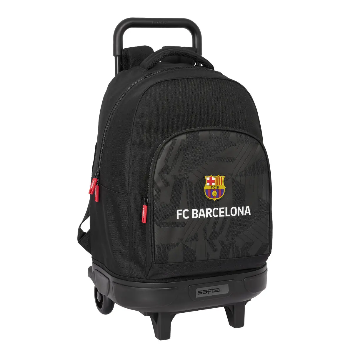 Trolley per la Scuola F.C. Barcelona Black Nero 33 x 45 x 22 cm