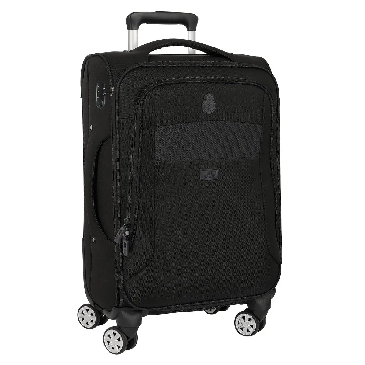 Trolley da Cabina Real Madrid C.F. Premium Nero 20'' 35 x 51 x 20 cm