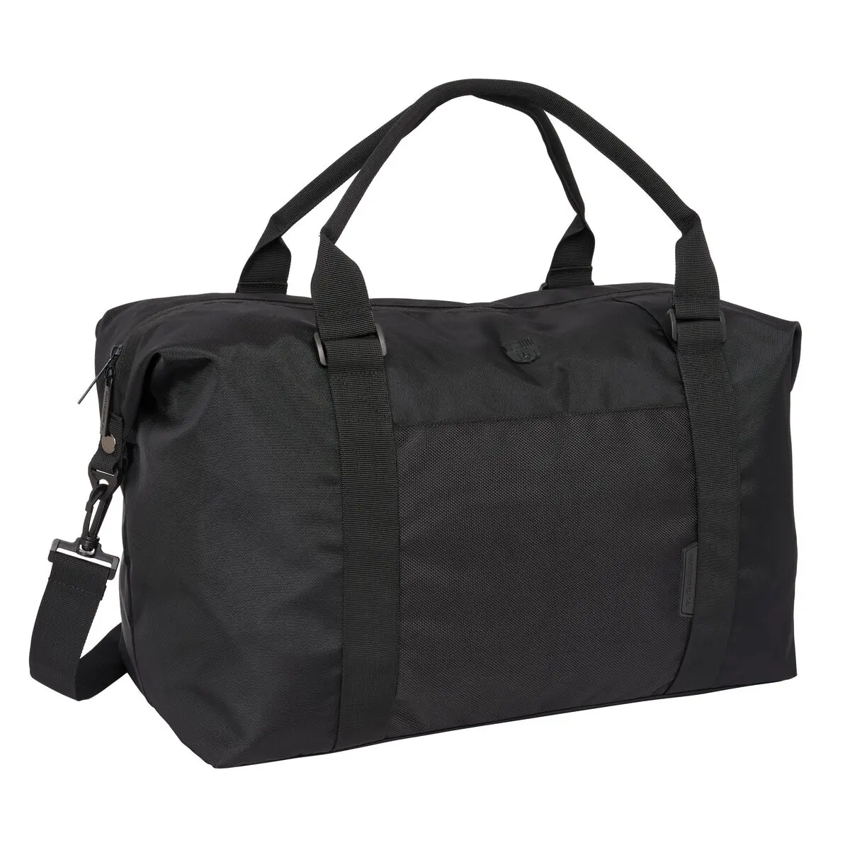 Borsa da Viaggio F.C. Barcelona Premium Nero 50 x 29 x 22 cm