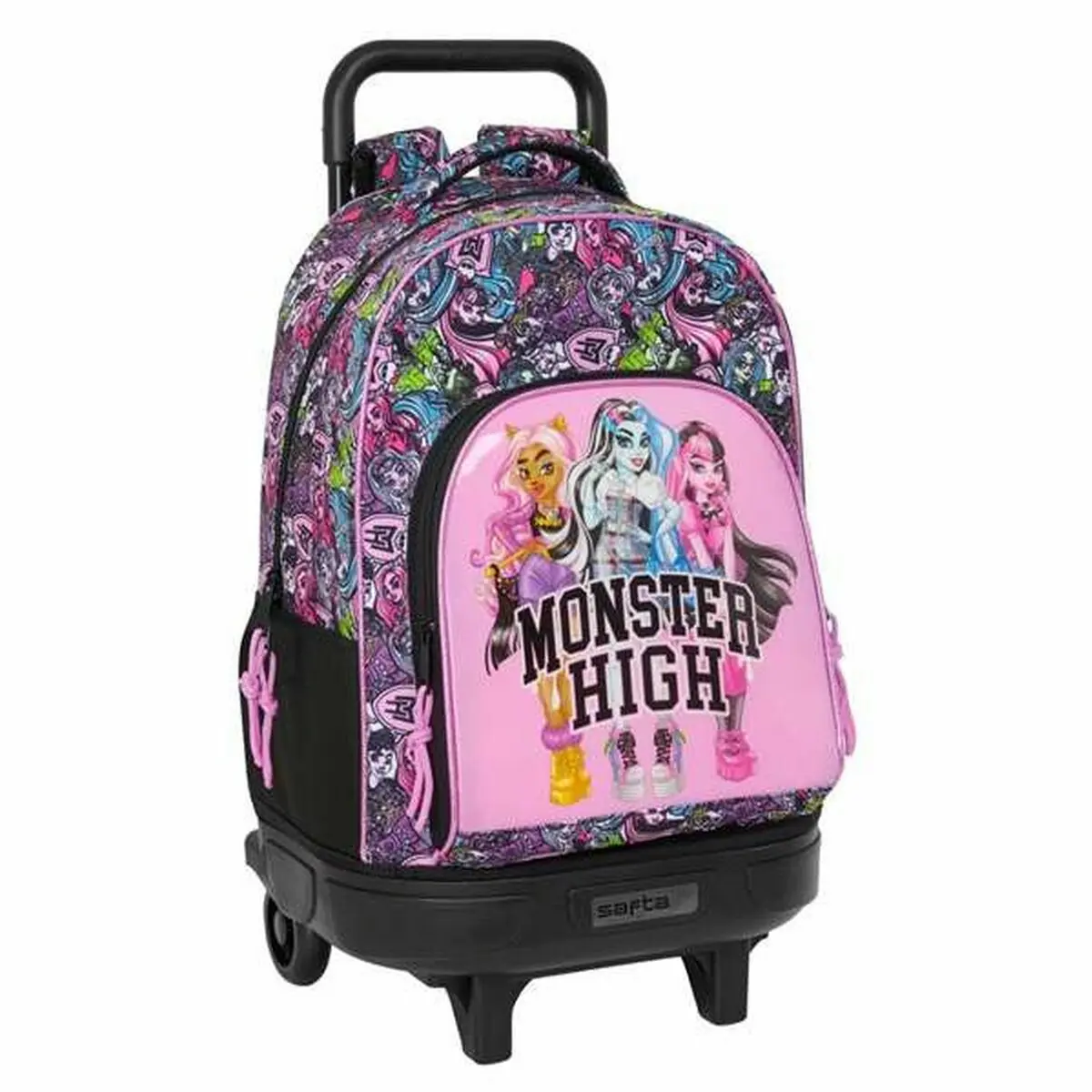 Zaino Scuola Monster High Drama Multicolore 33 x 45 x 22 cm