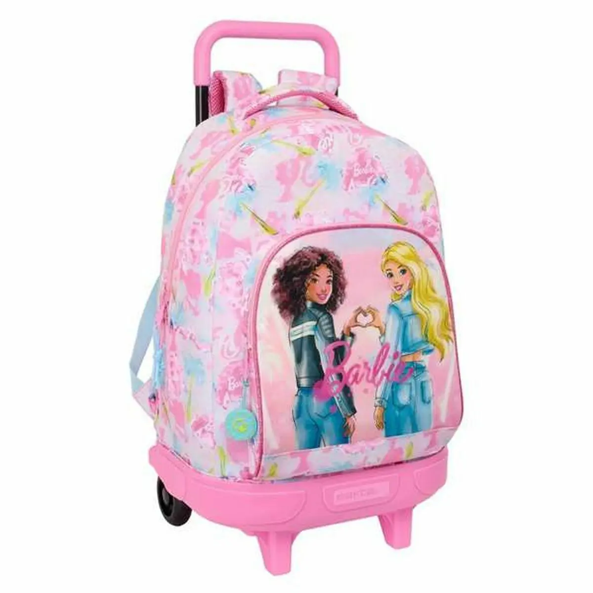 Zaino Scuola Barbie Painterly Rosa Blu cielo 33 x 45 x 22 cm