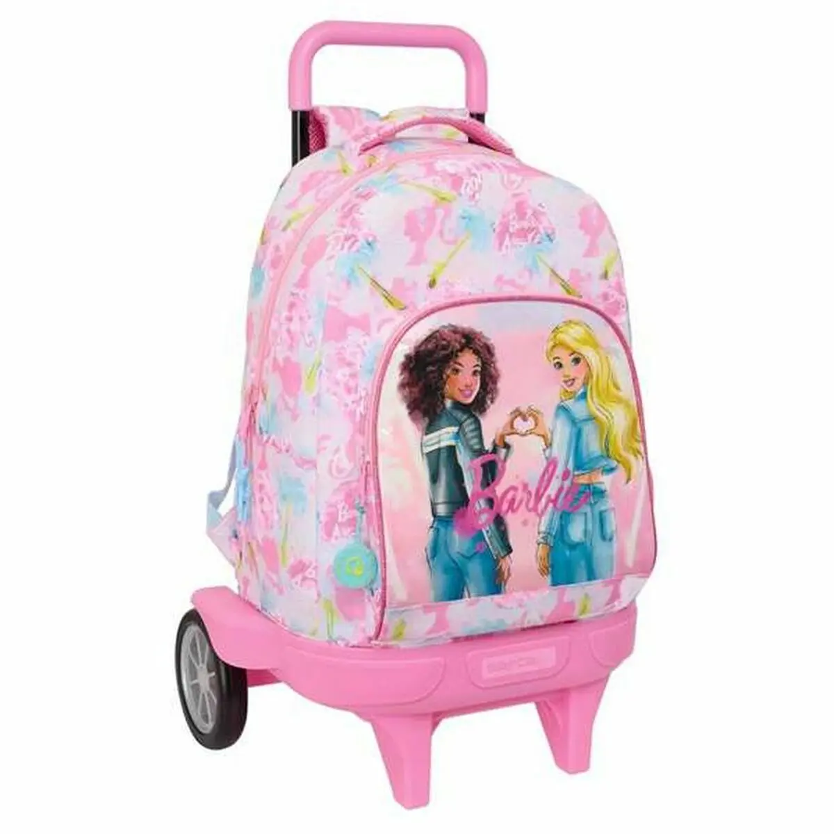 Zaino Scuola Barbie Painterly Rosa Blu cielo 33 x 45 x 22 cm