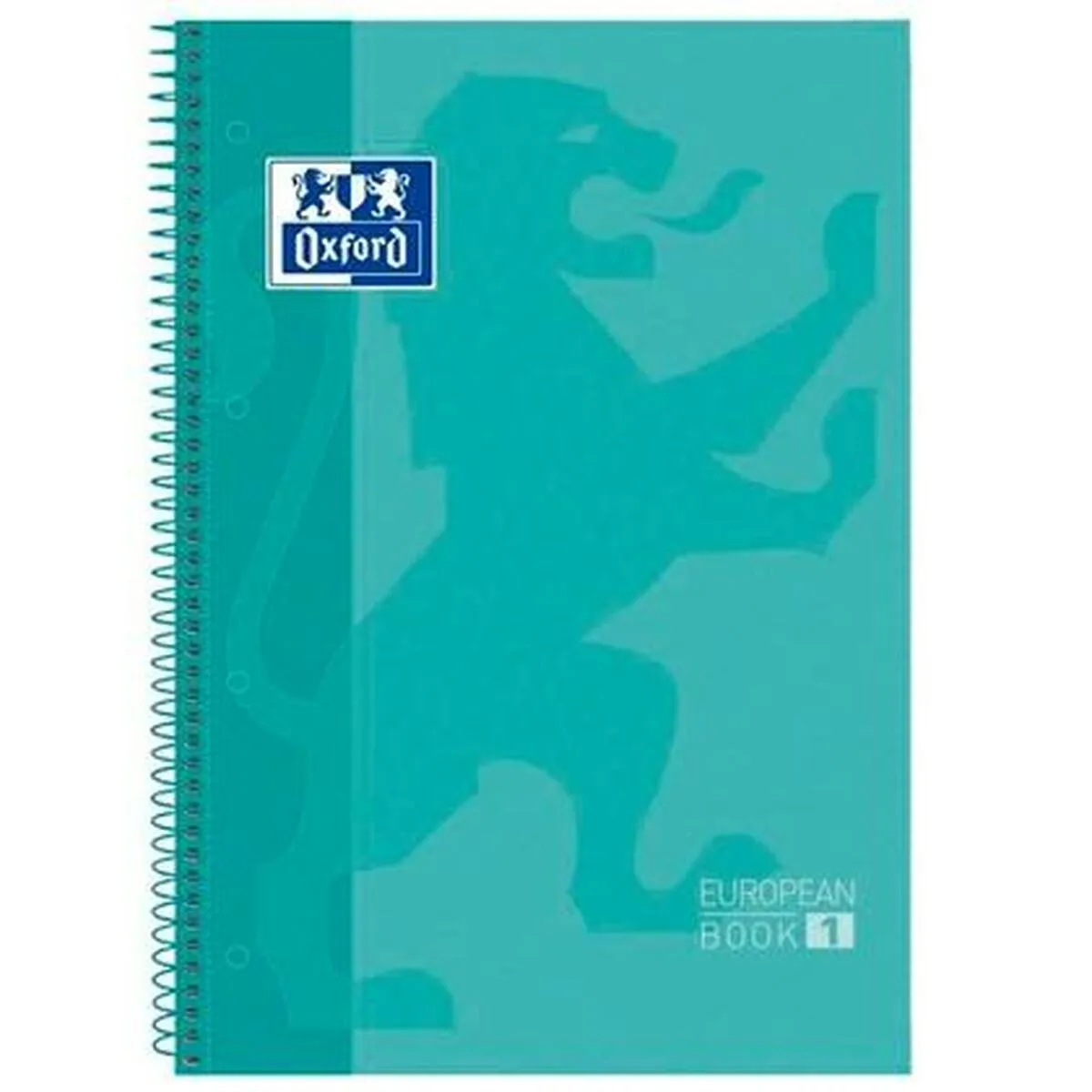 Quaderno Oxford European Book Mint Verde A4 5 Pezzi