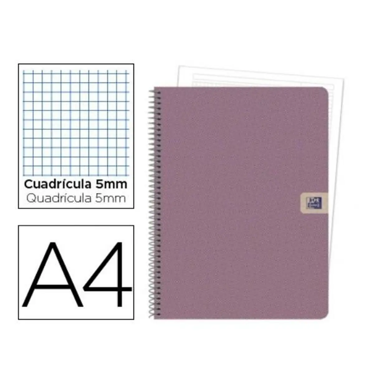 Quaderno Oxford 400101723 A4 80 Pagine