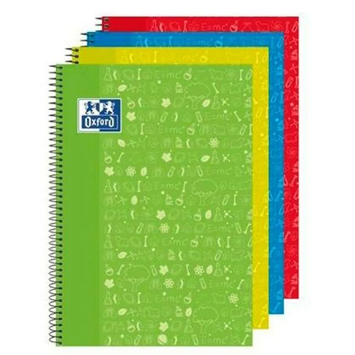 Quaderno Oxford Write & Erase Multicolore Din A4 4 Pezzi 80 Pagine