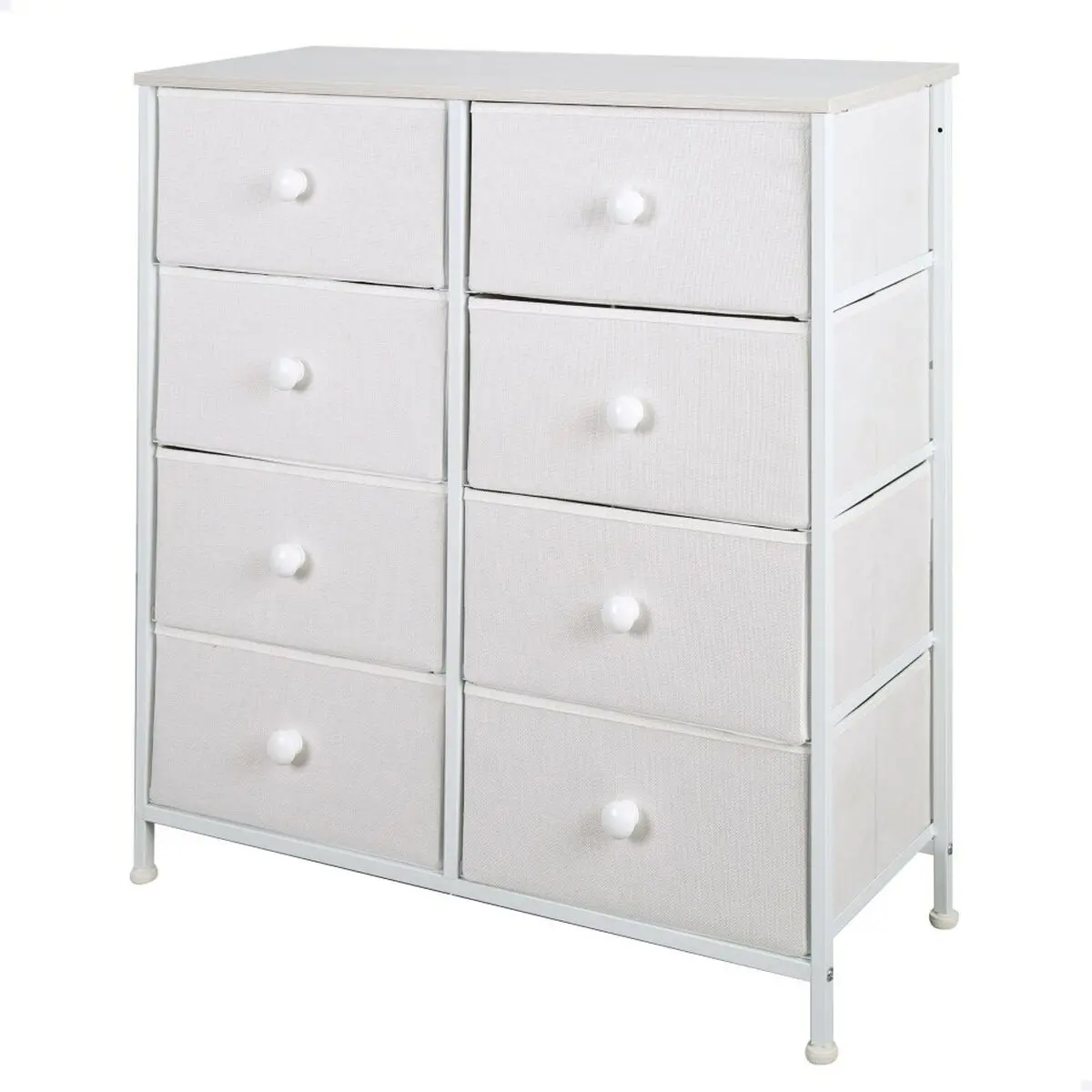 Cassettiera Max Home Bianco 80 x 81 x 30 cm