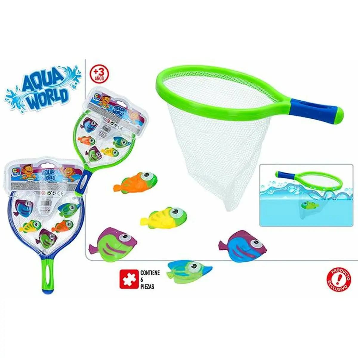 Gioco della Pesca Colorbaby Aqua World Plastica