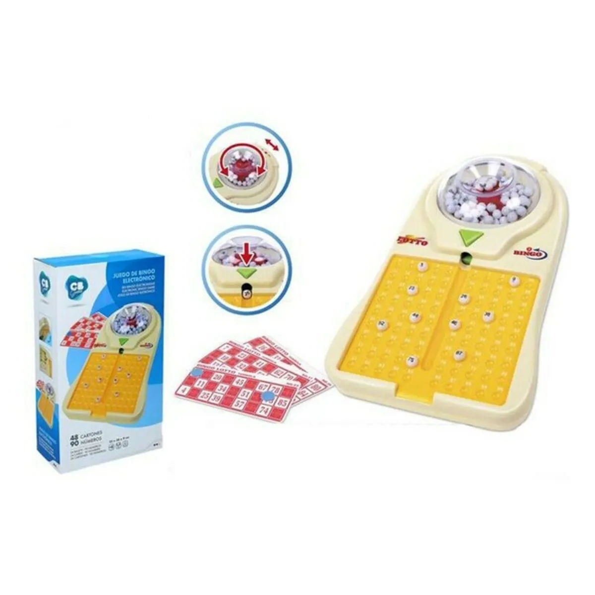 Bingo CB Games Colorbaby 25680 Elettrico Giallo 22 x 38 x 9 cm