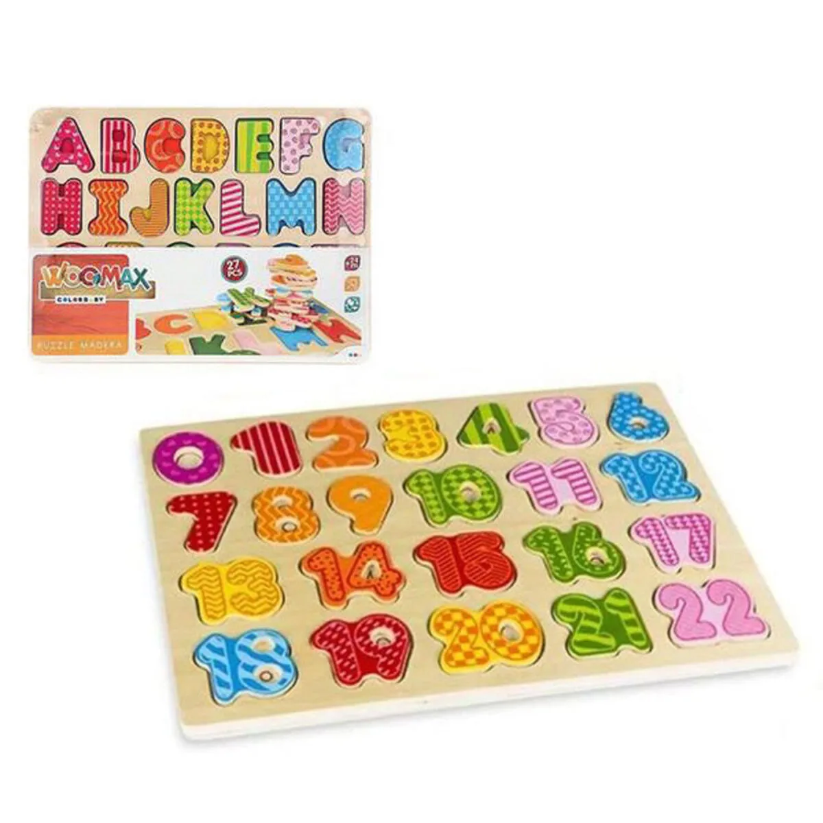 Puzzle per Bambini Woomax Legno