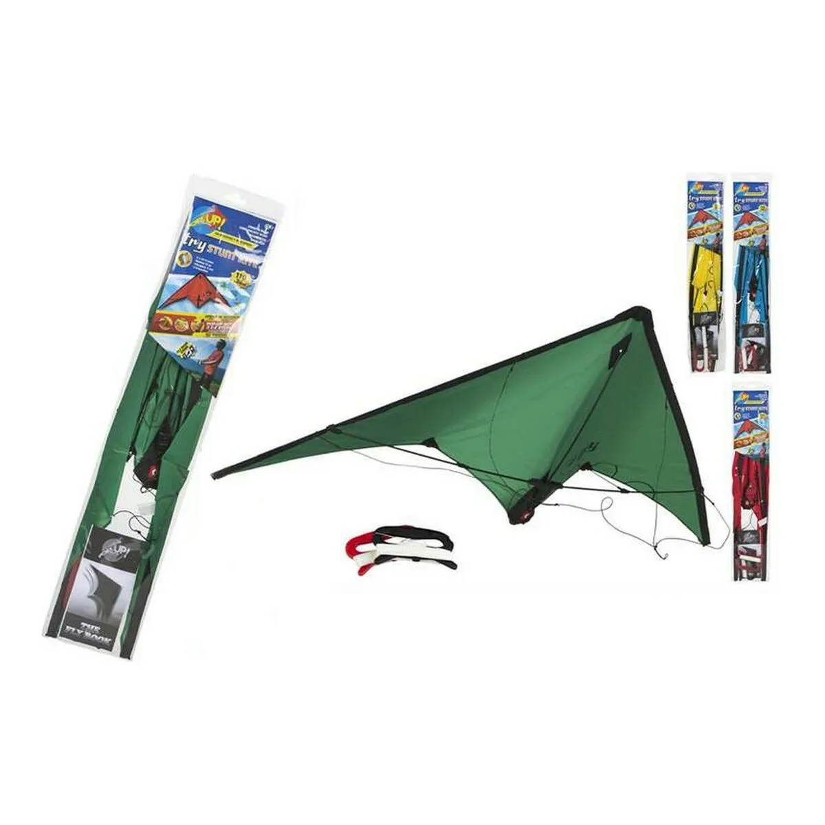 Aquilone Stunt Kite Pop-up Colorbaby 42732 (110 x 38 cm)