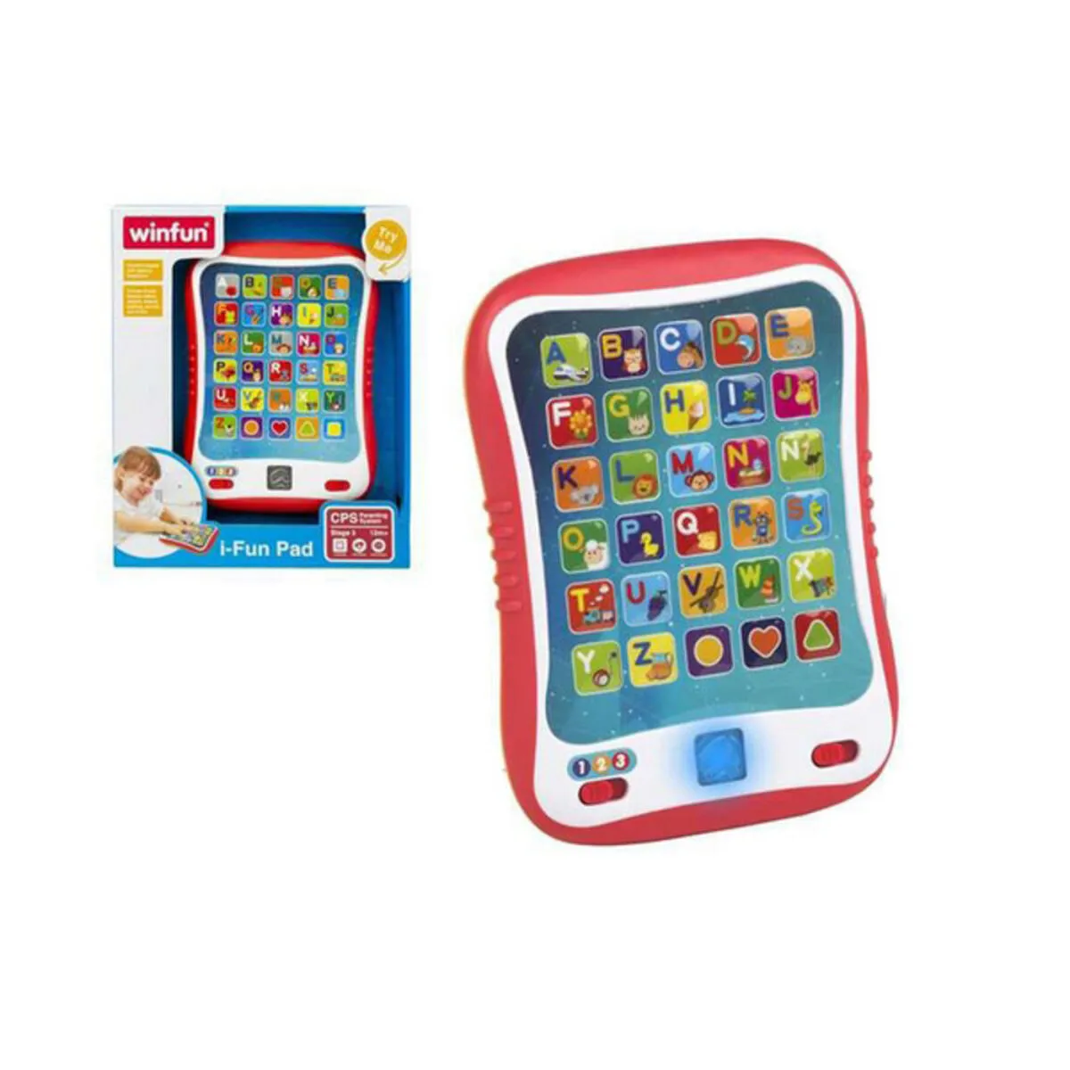 Tablet Educativo I-Fun Pad winfun Metallo Plastica (ES)