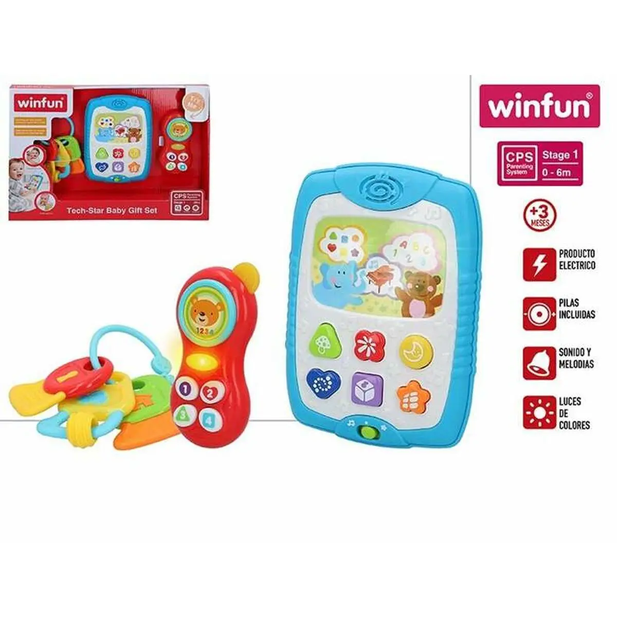 Giocattolo Interattivo Winfun 13 x 18,5 x 2,5 cm