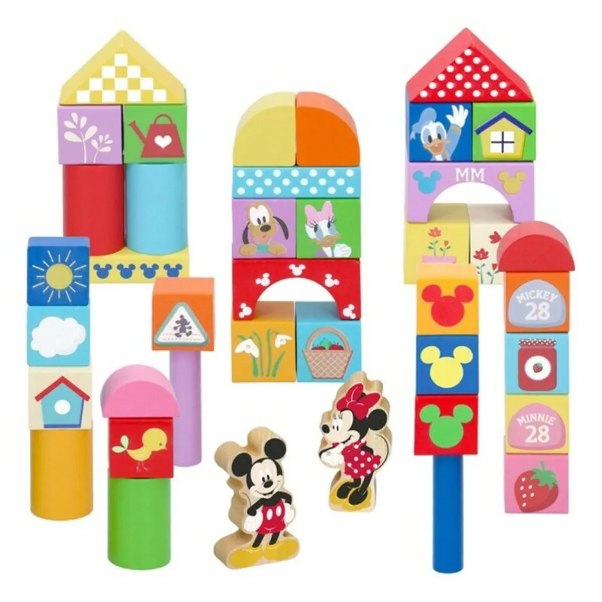 Barattolo con Costruzioni Disney (40 pcs)