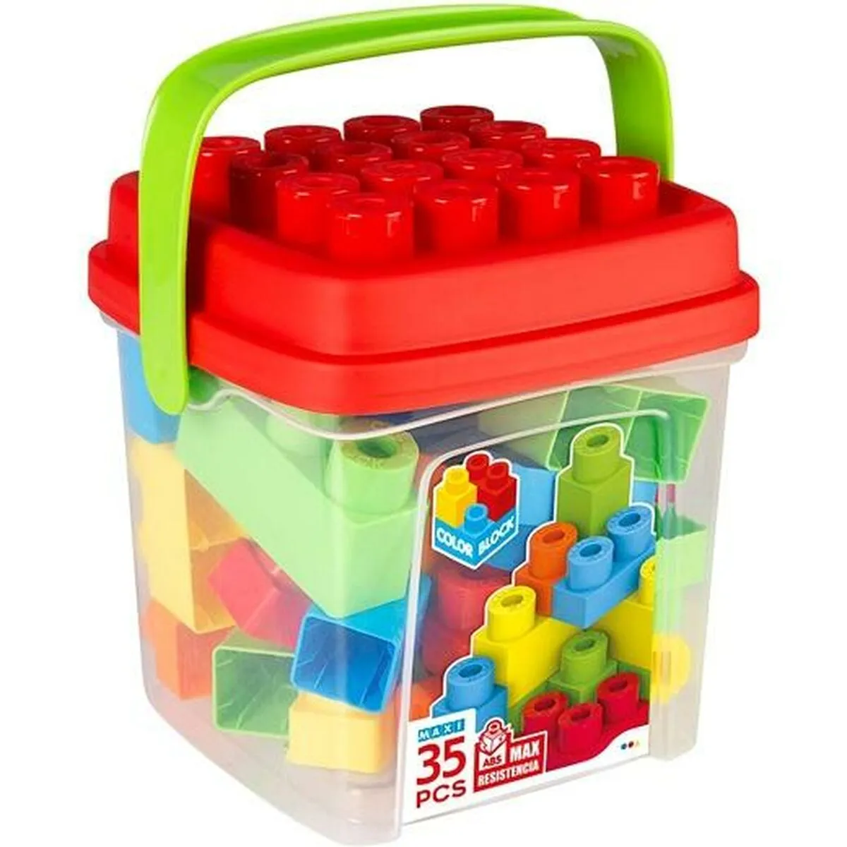 Gioco di Costruzioni con Blocchi Colorbaby Multicolore 35 Pezzi