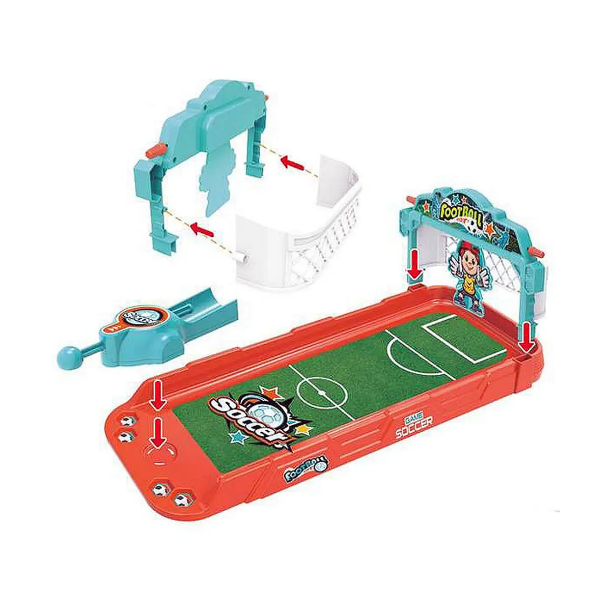 Playset Colorbaby Football 13 Pezzi