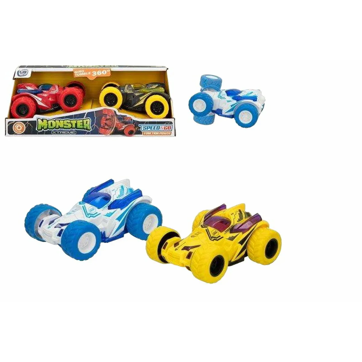 Macchina a Carica a Molla Colorbaby Speed&Go 2 Pezzi