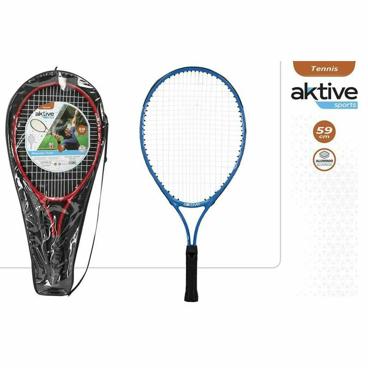 Racchetta da Tennis Colorbaby Per bambini (59 cm) Azzurro