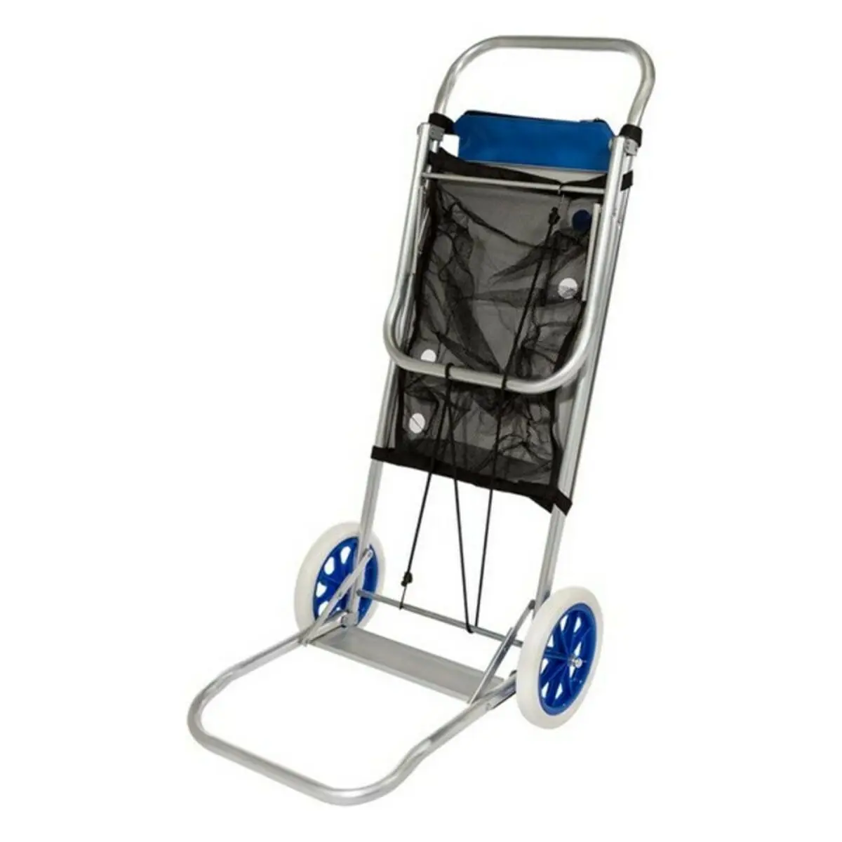 Carrello da Spiaggia Multiuso Aktive 47 x 100 x 52 cm Nero Alluminio