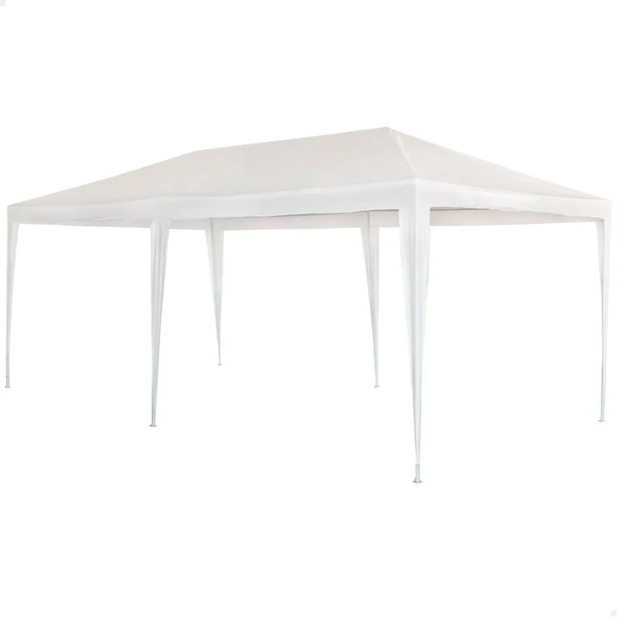 Gazebo Aktive 300 x 255 x 600 cm Metallo Bianco Plastica