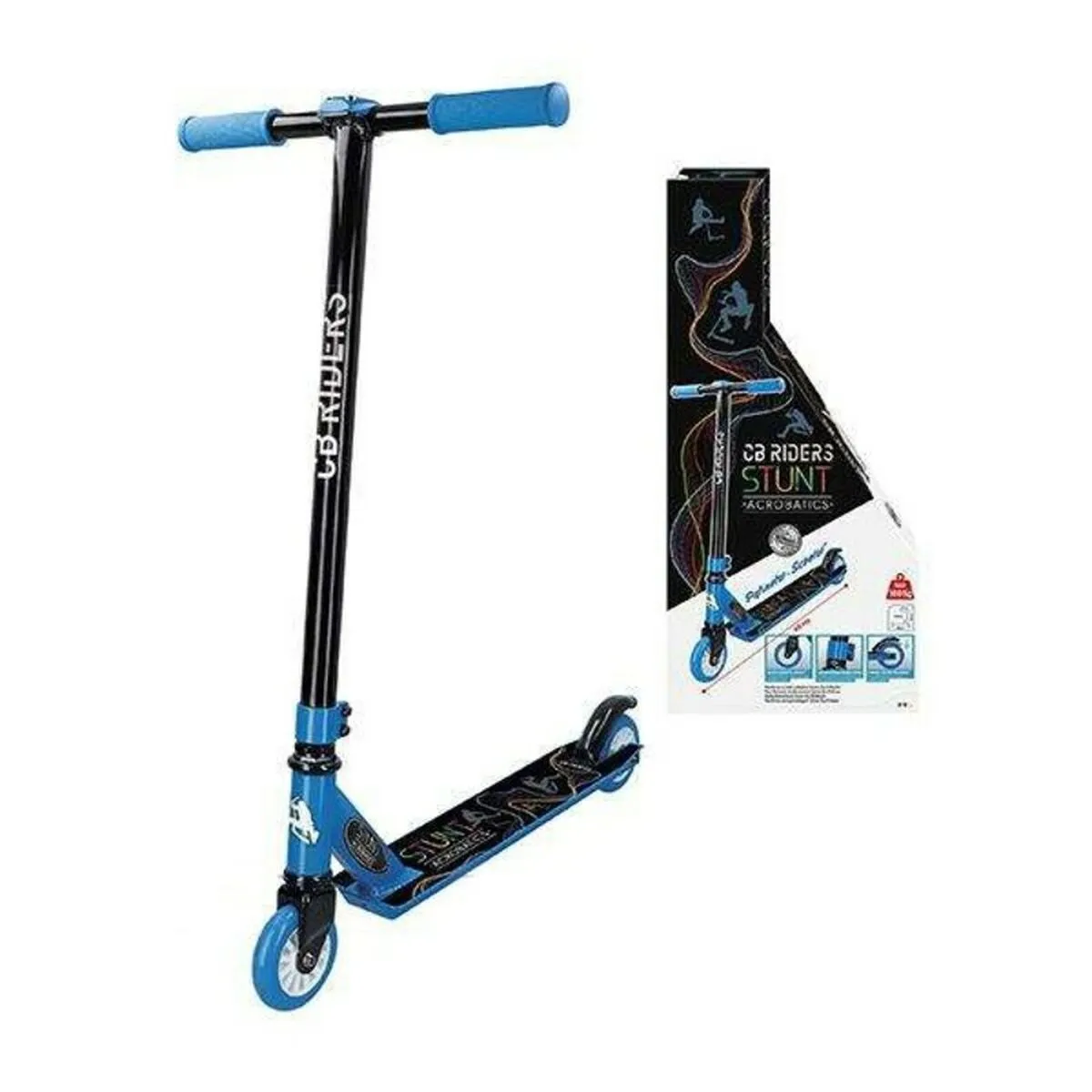 Monopattino Scooter CB Riders Stunt Acrobatics Colorbaby 54064 (65 x 41 x 80 cm)