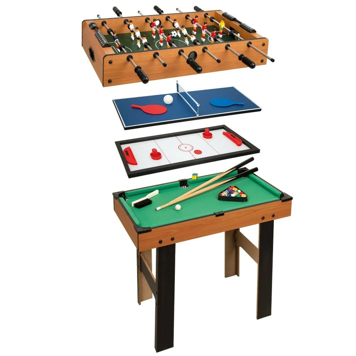 Tavolo multi-gioco Colorbaby 4 in 1 87 x 73 x 43 cm