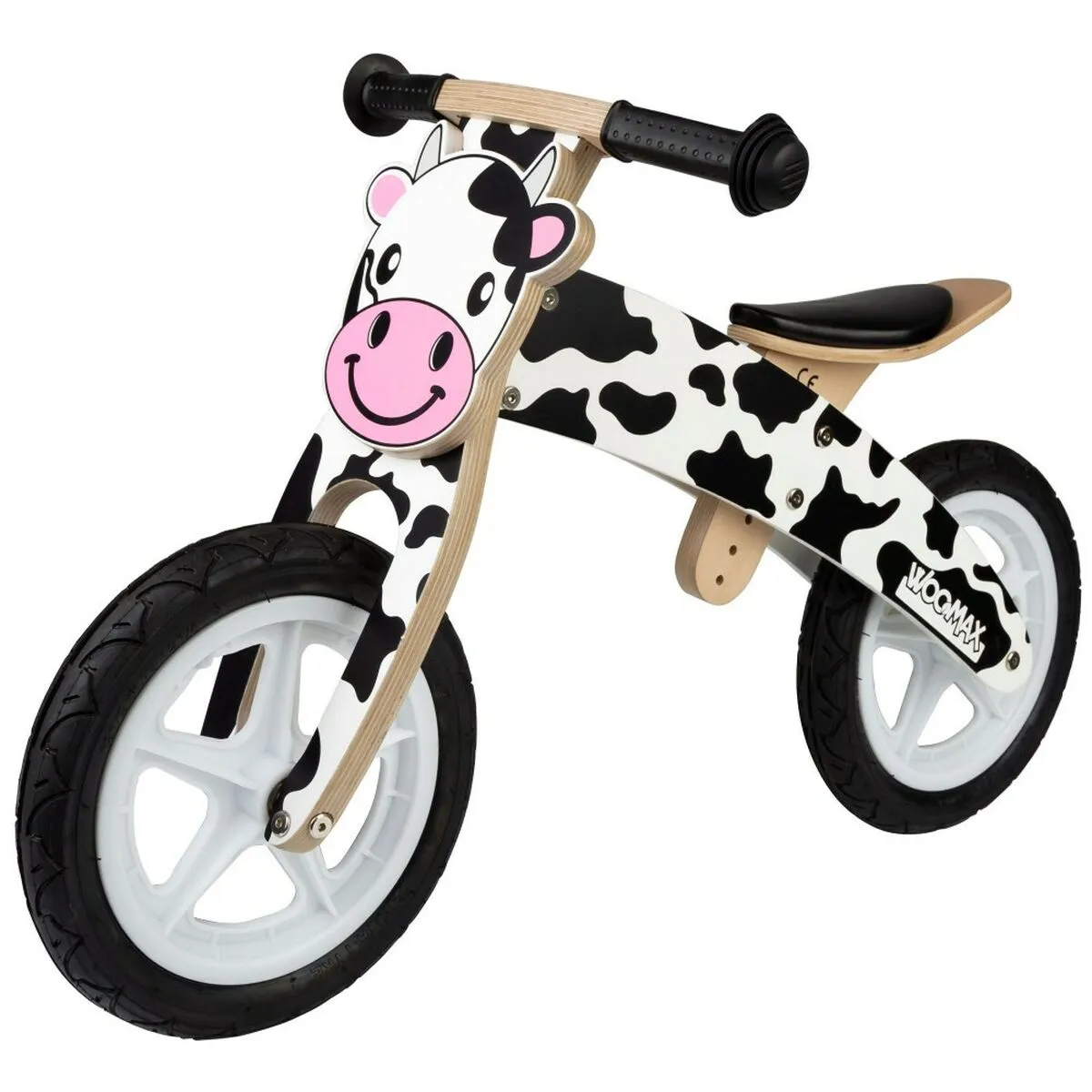 Bicicletta per Bambini Woomax Mucca 12" Senza pedali